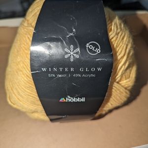 Winter Glow Solid Yarn